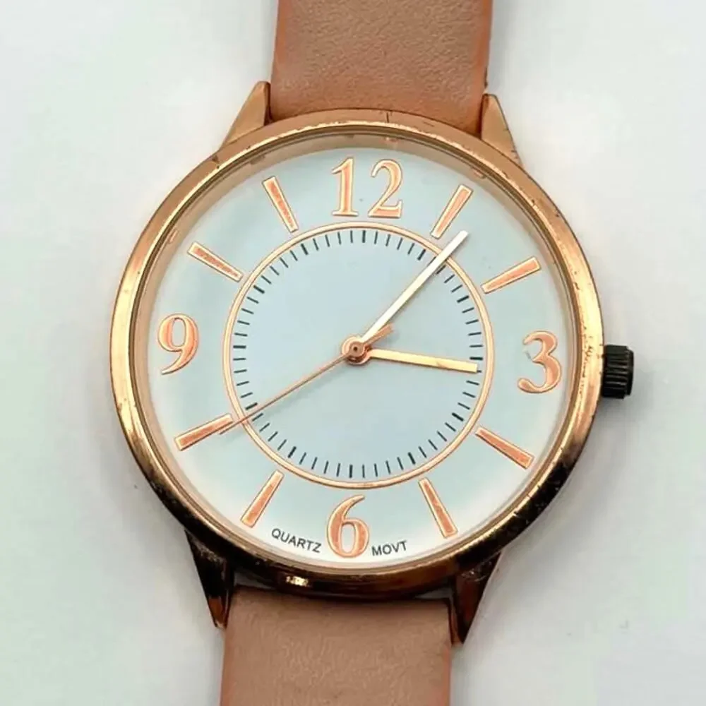 Rose Gold & Pink Watch
